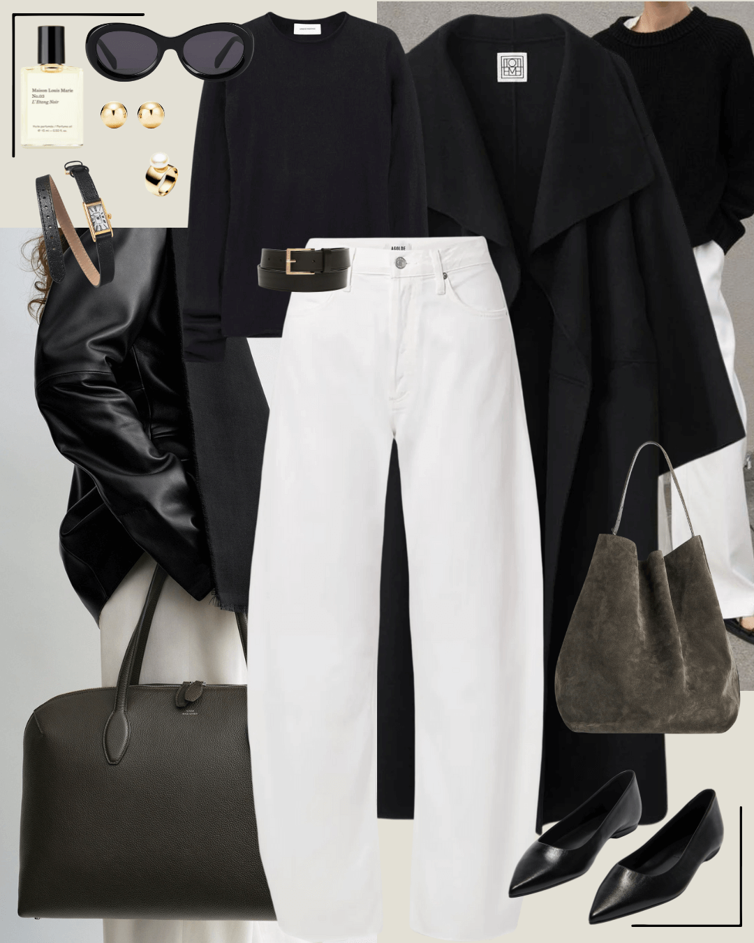 Women's chic casual outfit 