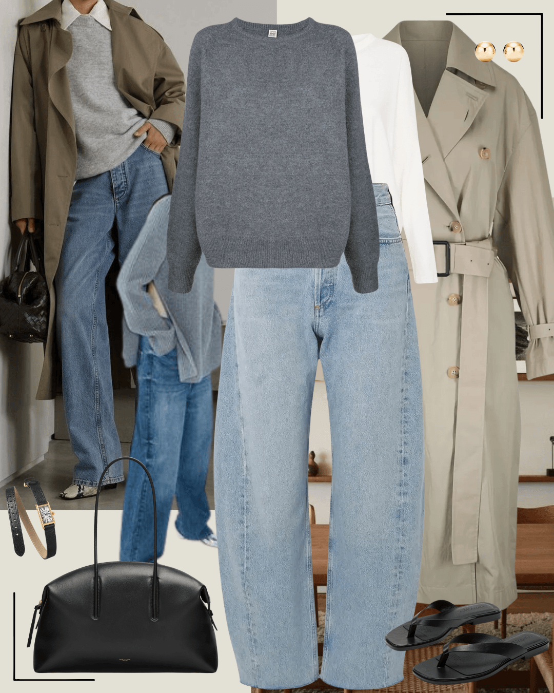 Women's chic casual outfit 