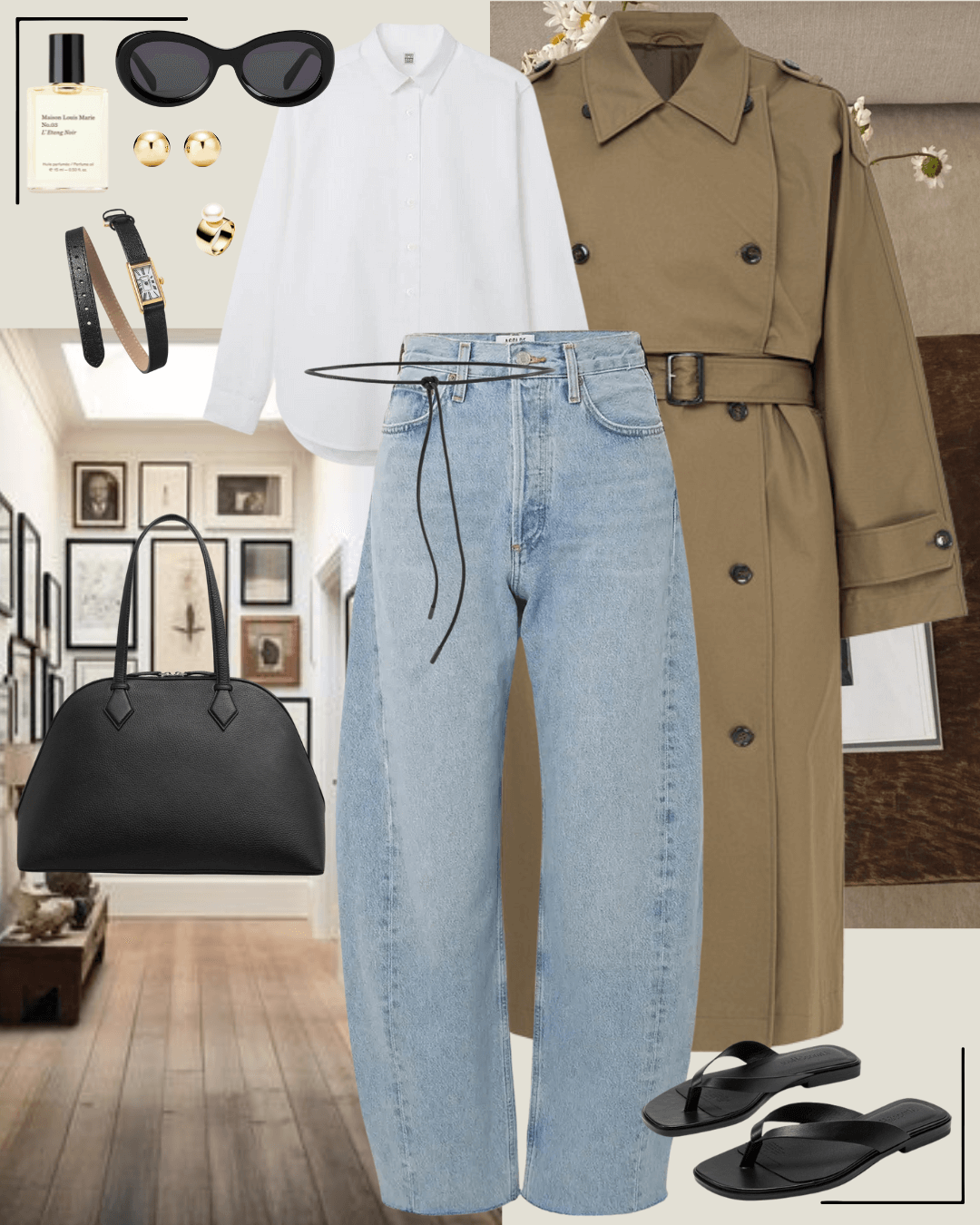 Women's chic casual outfit 