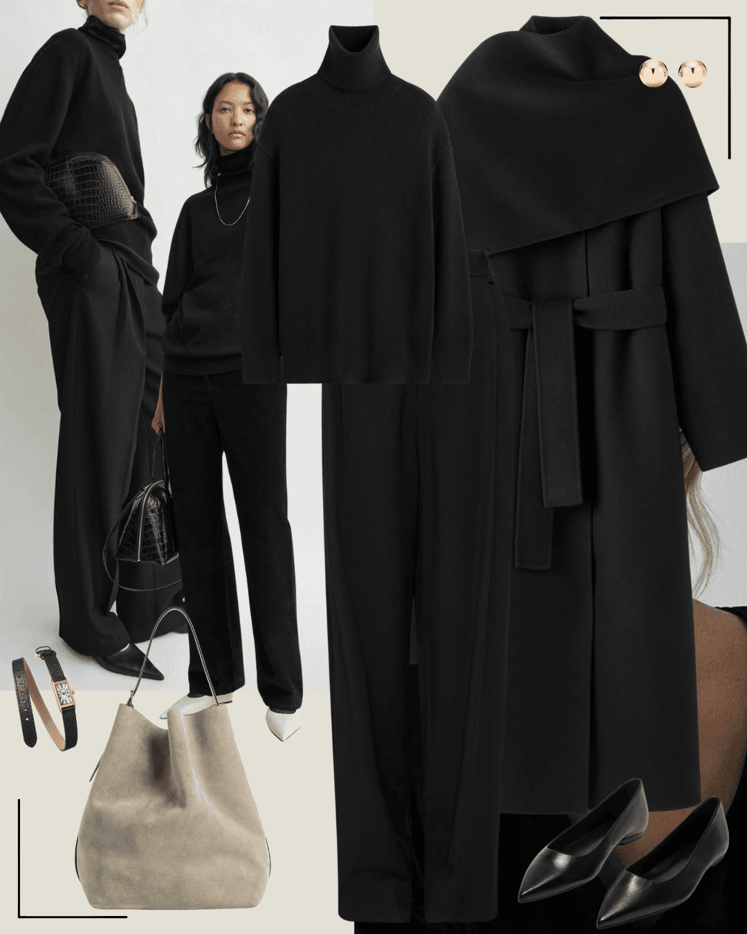 Women's chic casual outfit 