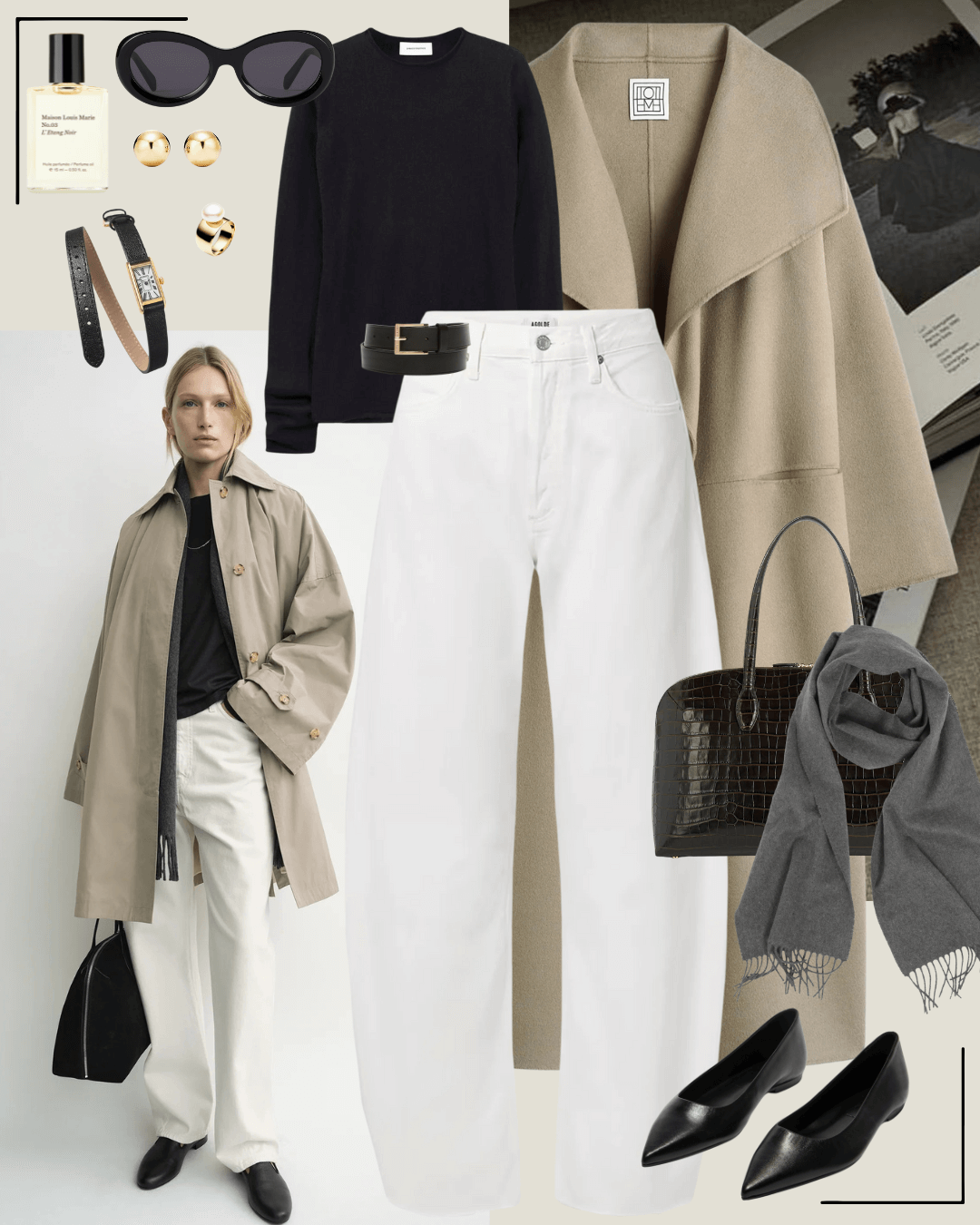 Women's chic casual outfit 