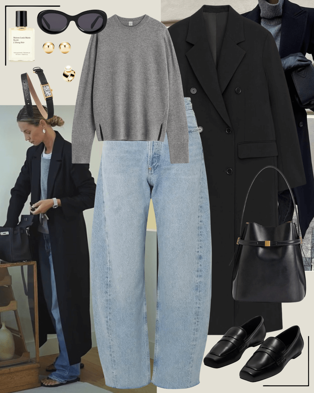 Women's chic casual outfit 