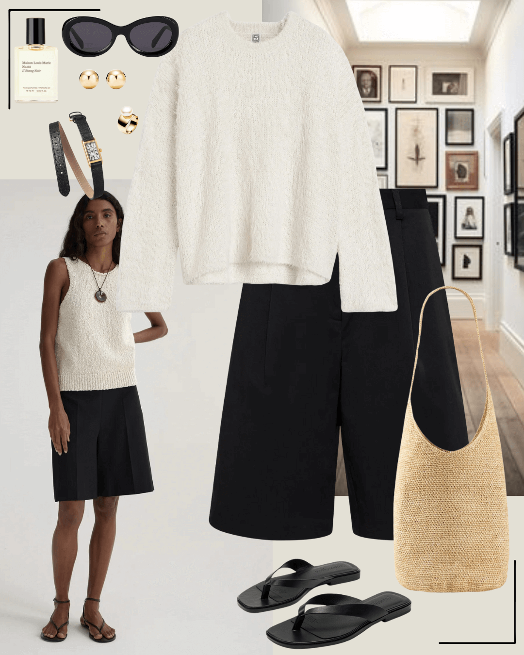 Women's chic casual outfit 