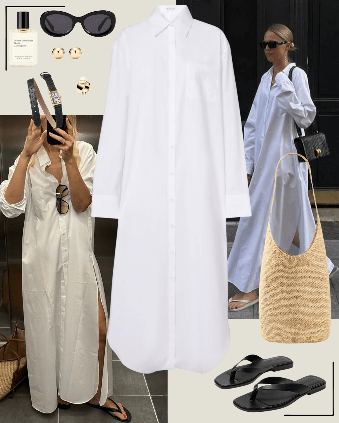 Women's chic casual outfit 