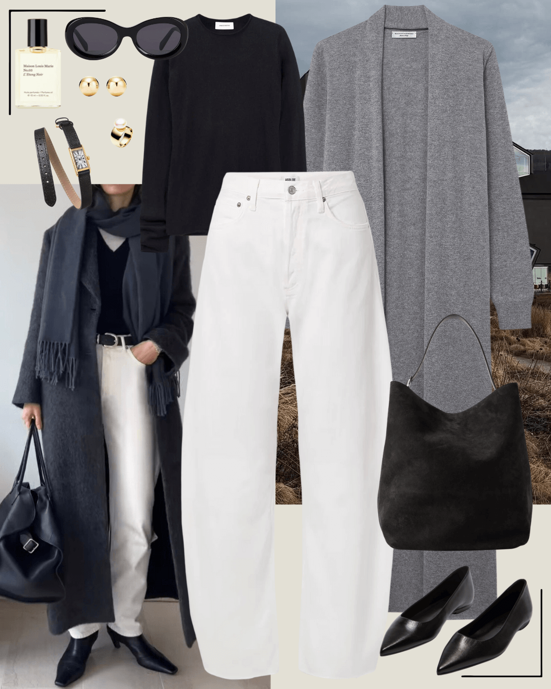 Women's chic casual outfit 