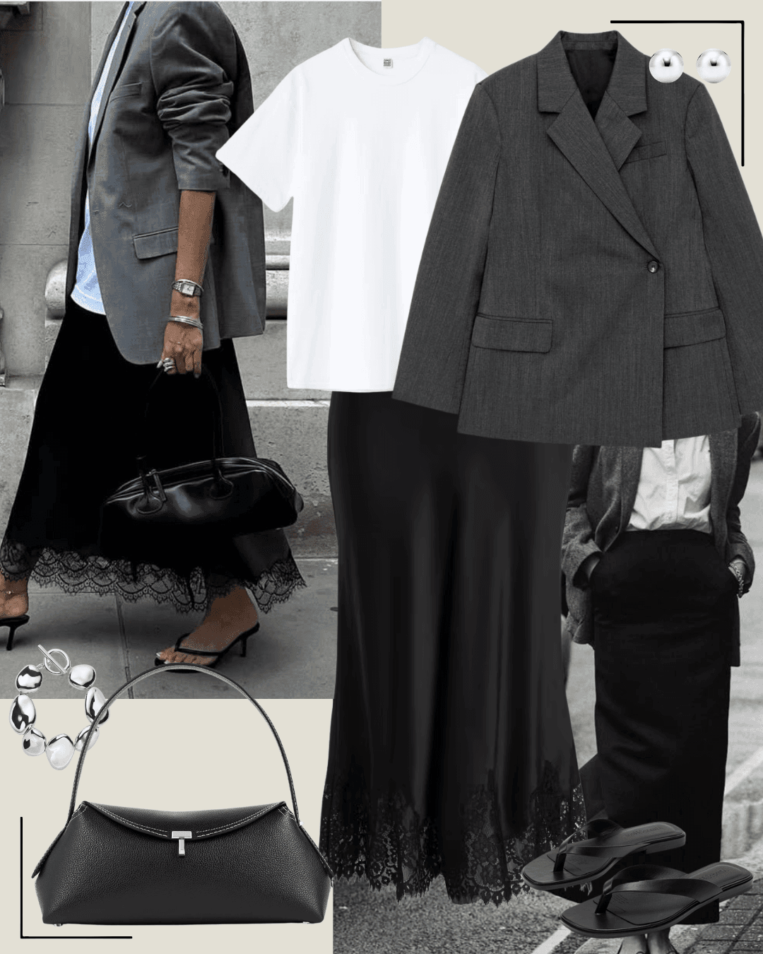 Women's chic casual outfit 