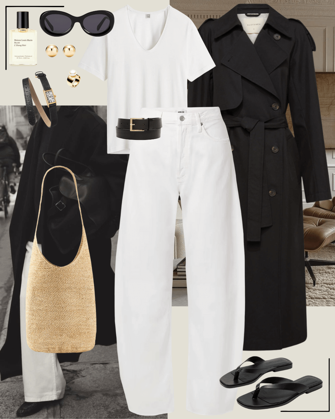 Women's chic casual outfit 