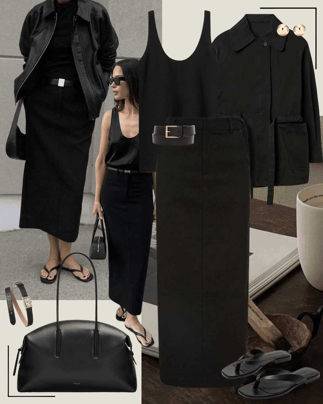 Women's chic casual outfit 