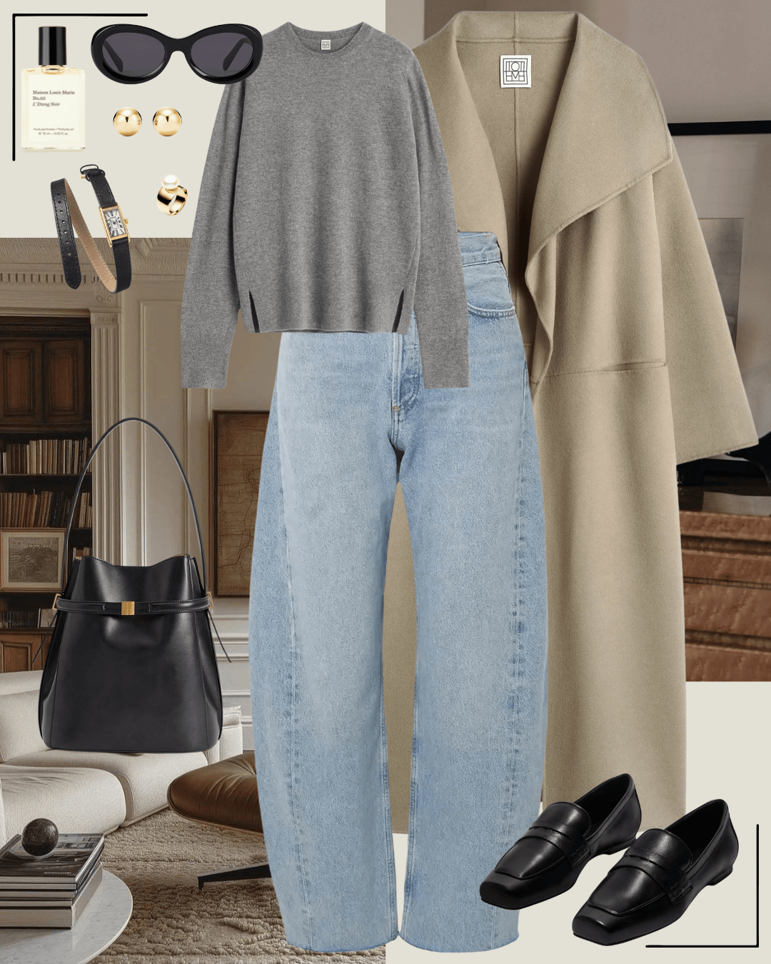 Women's chic casual outfit 