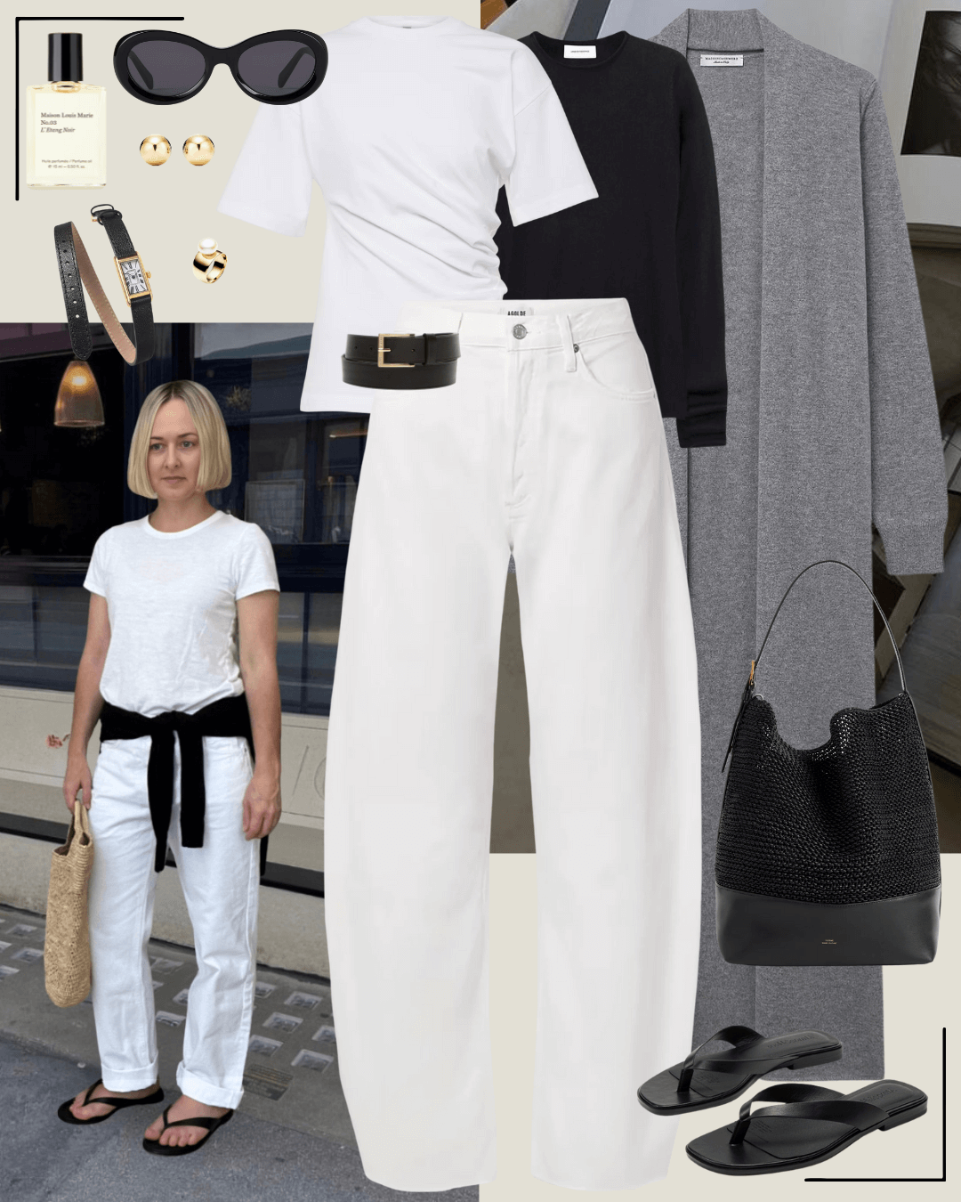 Women's chic casual outfit