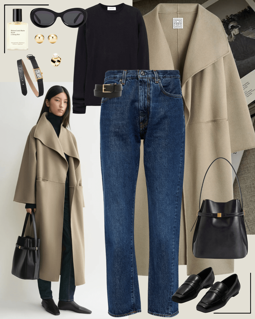 Women's chic casual outfit