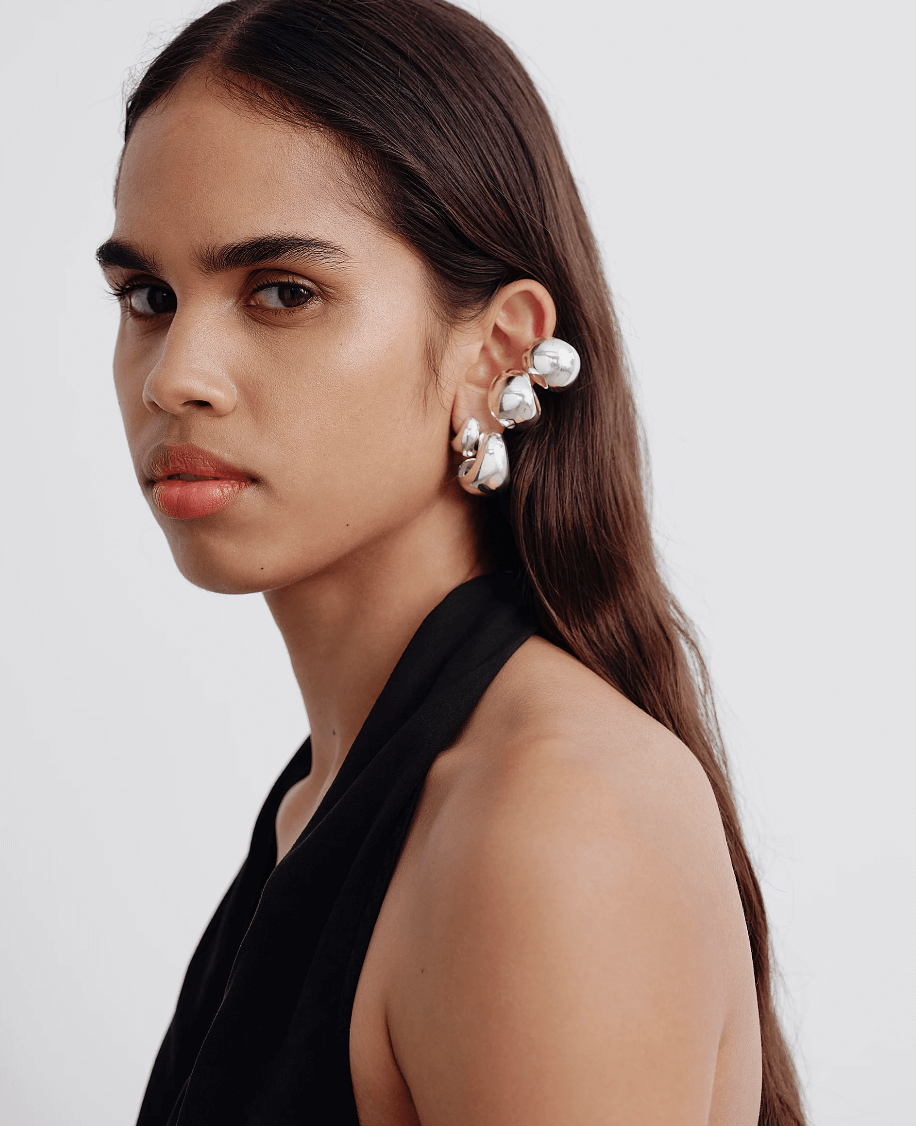 Dinosaur Designs silver earrings