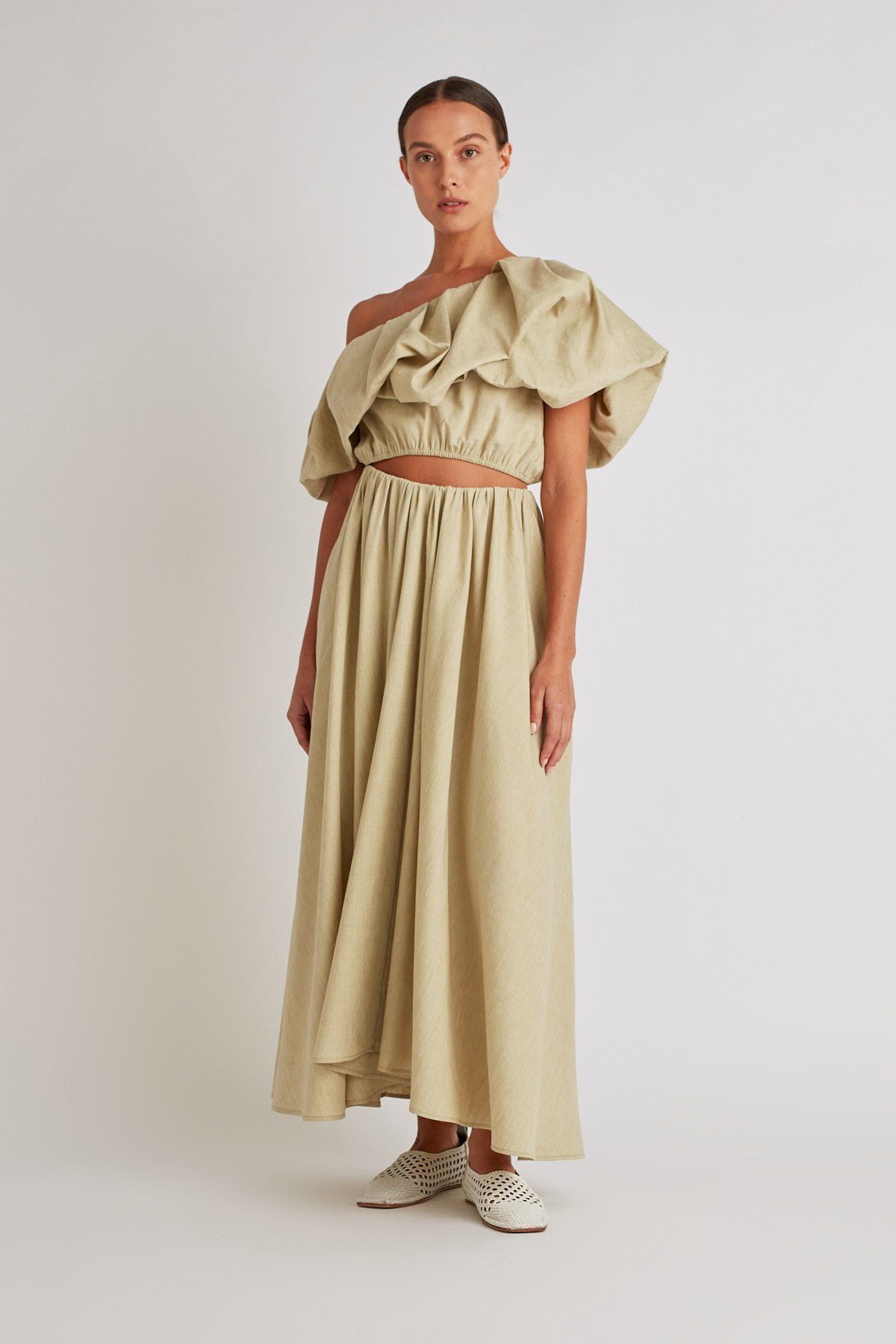 Camilla and Marc Dimaro Skirt in Cardamon Marle