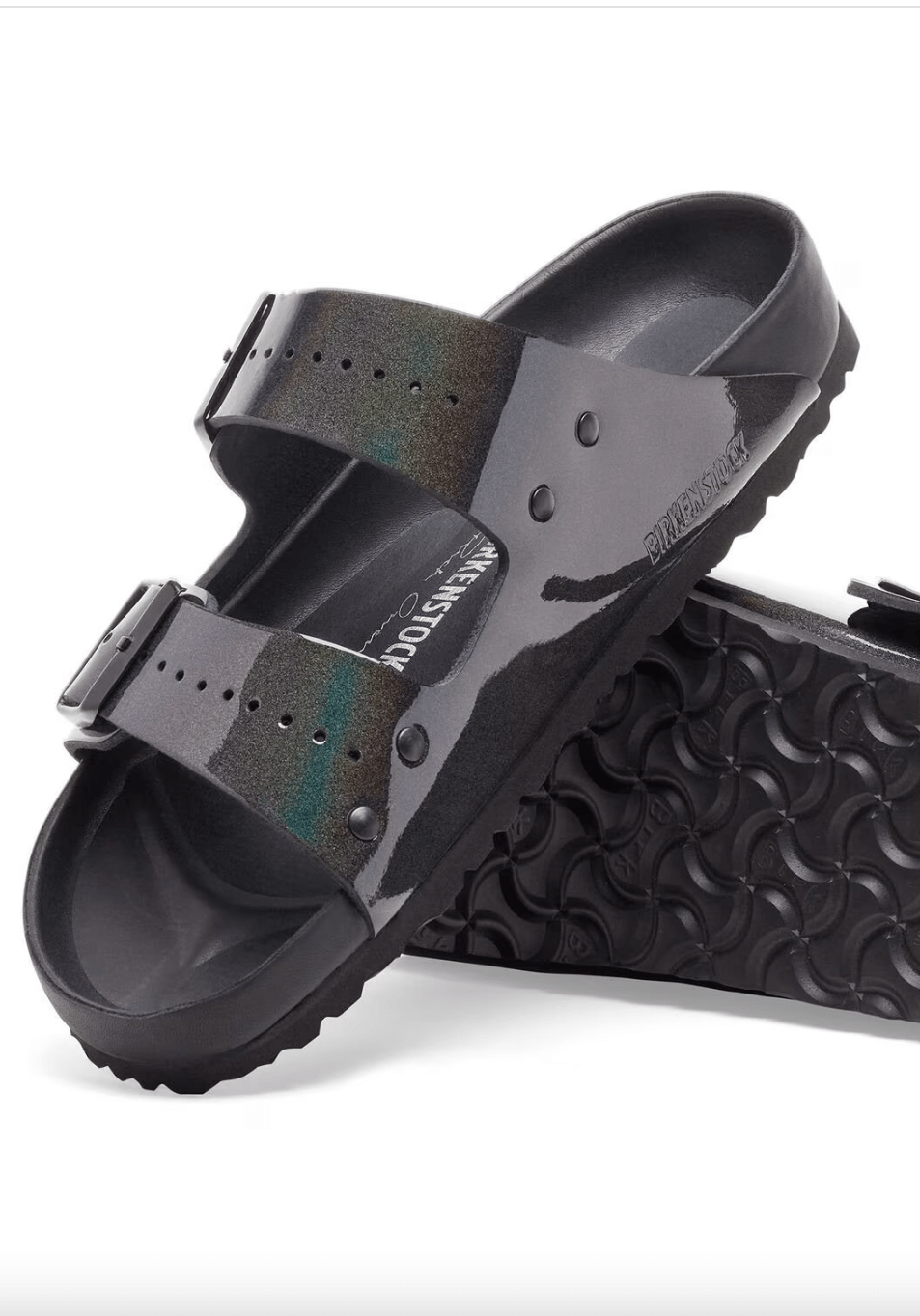 Birkenstock x rick owens  glitter accent sandals