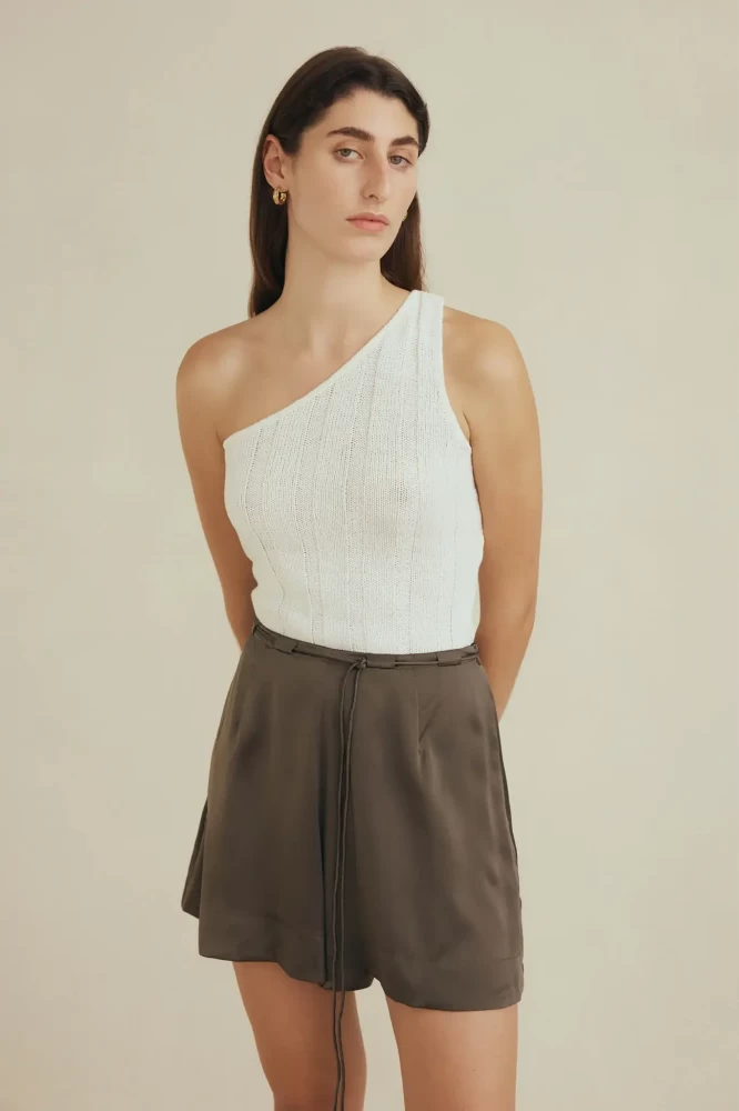 Marle silk shorts