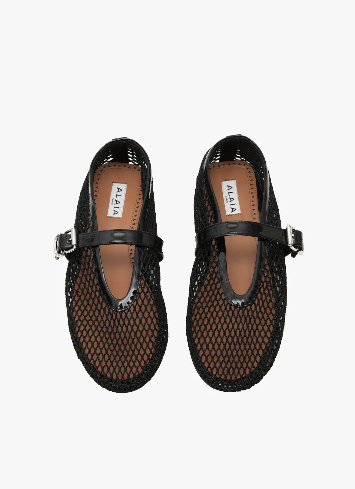 Alaia Mary Jane flats shoes pre-loved secondhand