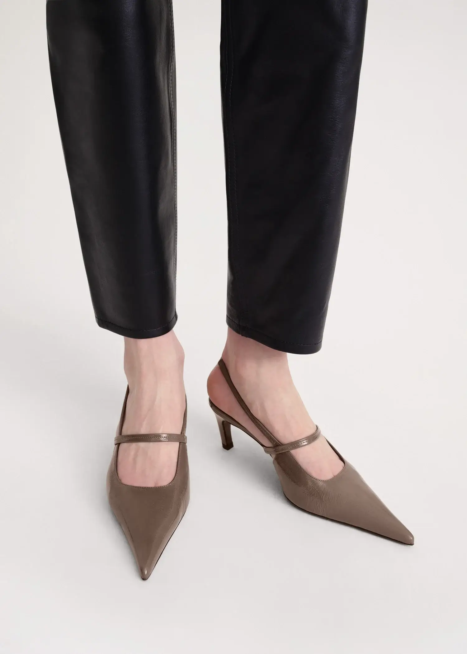 Toteme slingback mary jane heel pumps