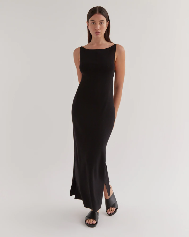 Assembly Label Milano Knit Pinagfore Dress