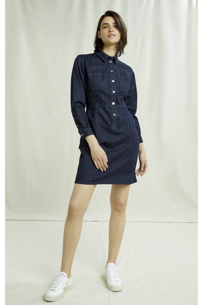 People Tree Emmanuelle Denim Dress