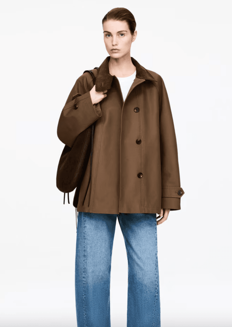 Arket brown cotton jacket