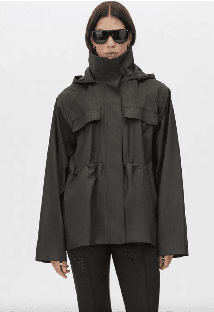 Camilla and Marc brown rain jacket