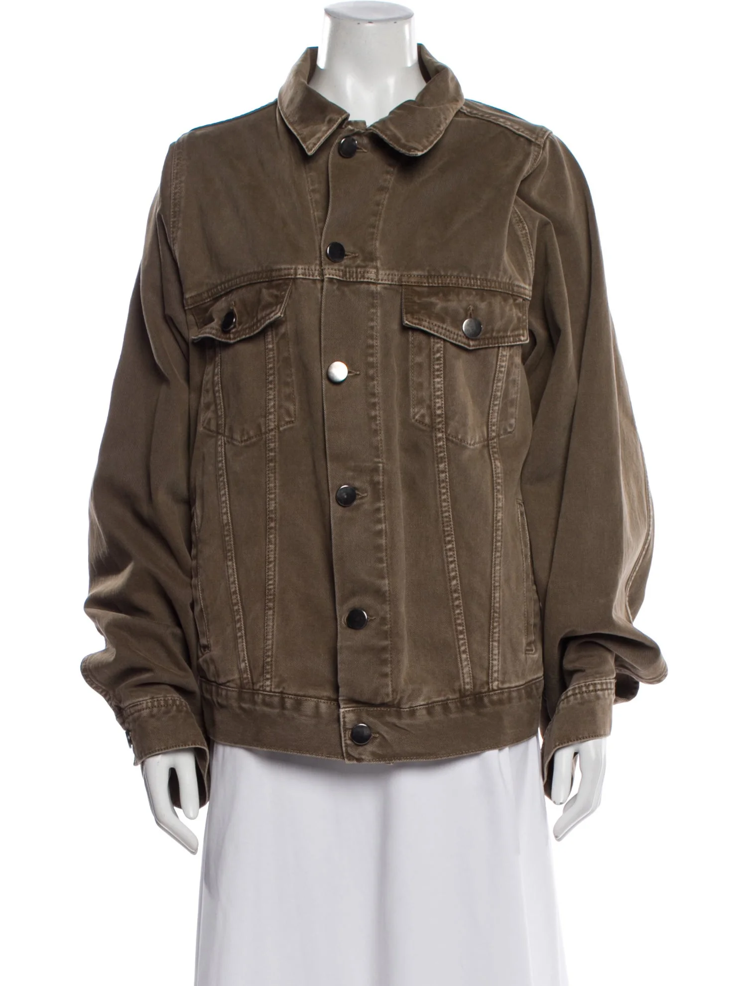 Raey brown denim jacket