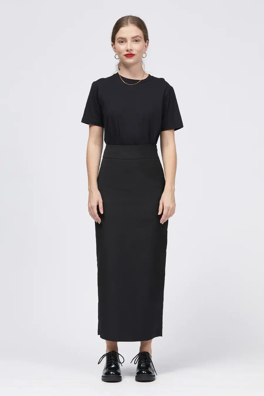 Bul midi pencil skirt