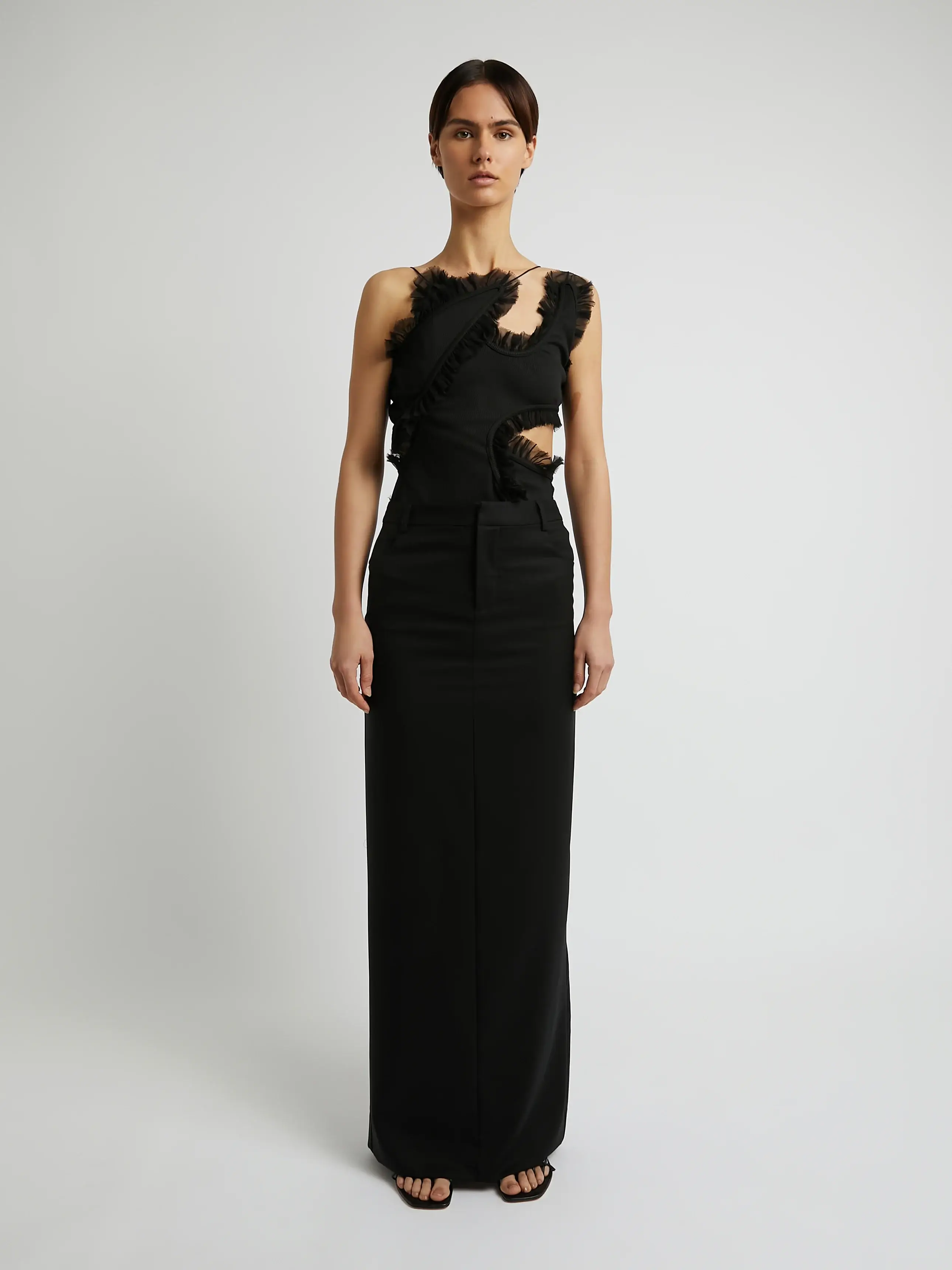 Christopher Esber  tailored column skirt