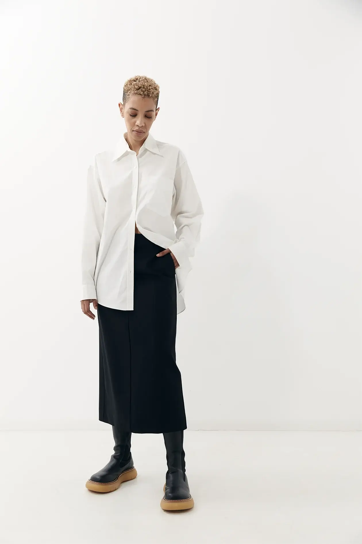 Massimo Dutti striped breton boat neck dress