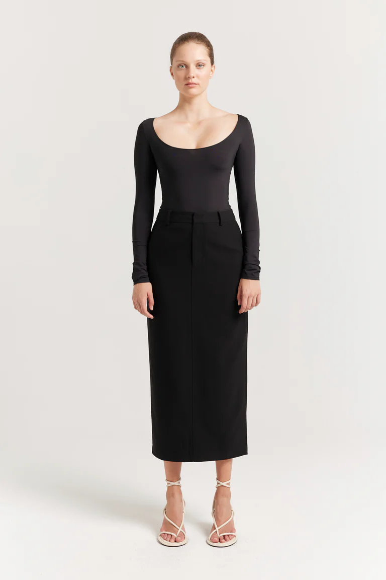 Henne greta midi pencil skirt