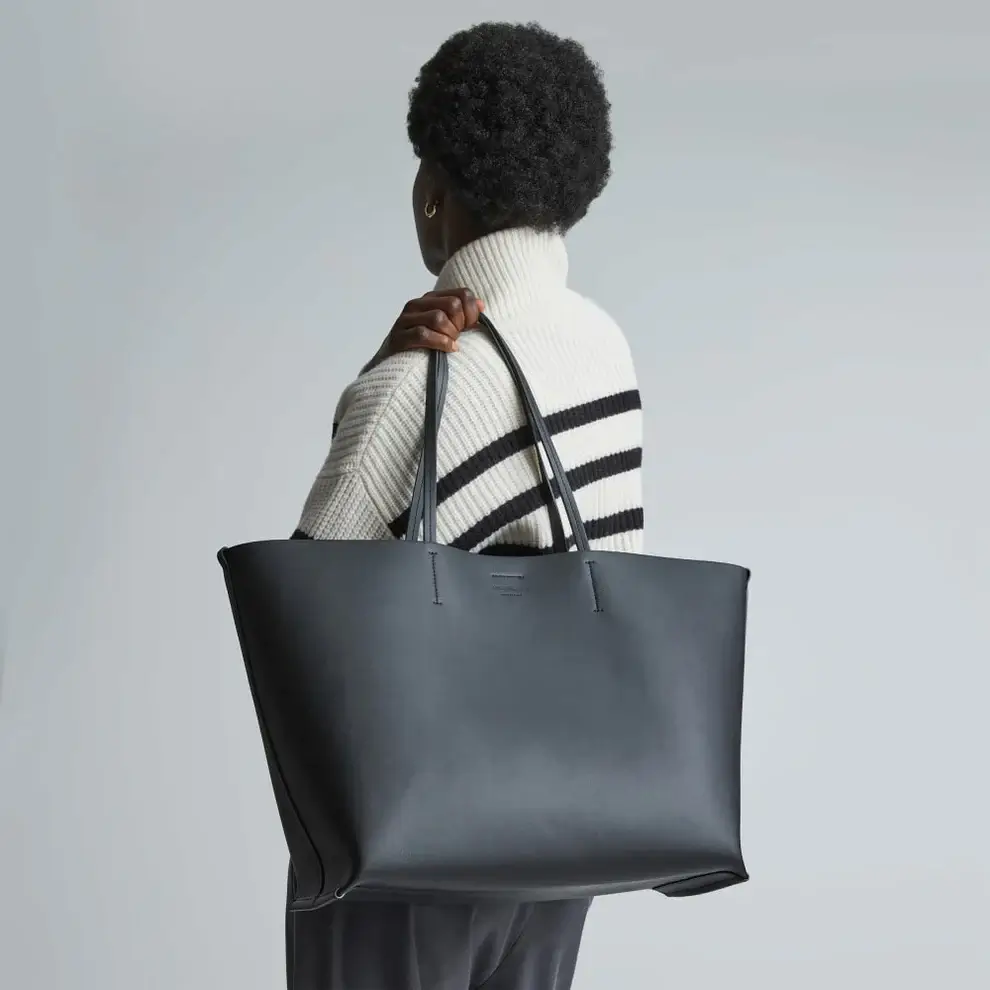 Everlane the luxe Weekender travel tote bag