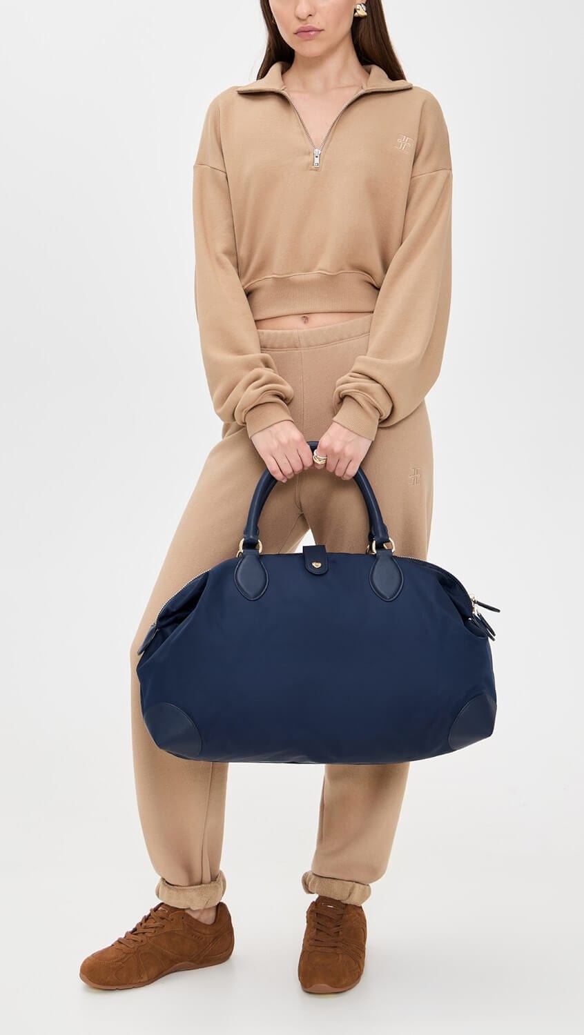 Stoney Clover Lane pouchette weekend tote bag