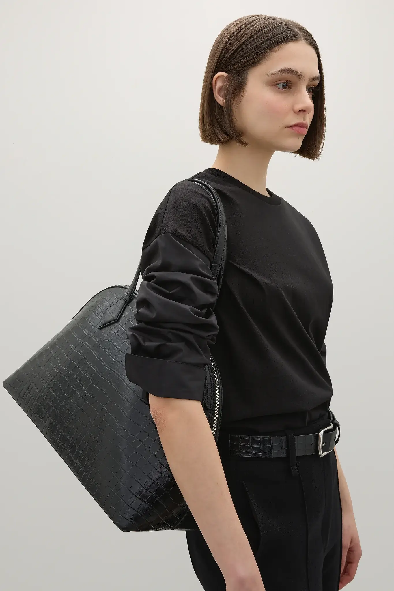 A Emery the harnick black bag