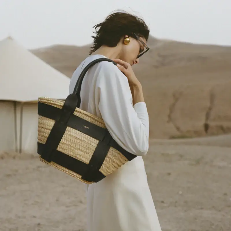 DeMellier The Santorini  Basket bag