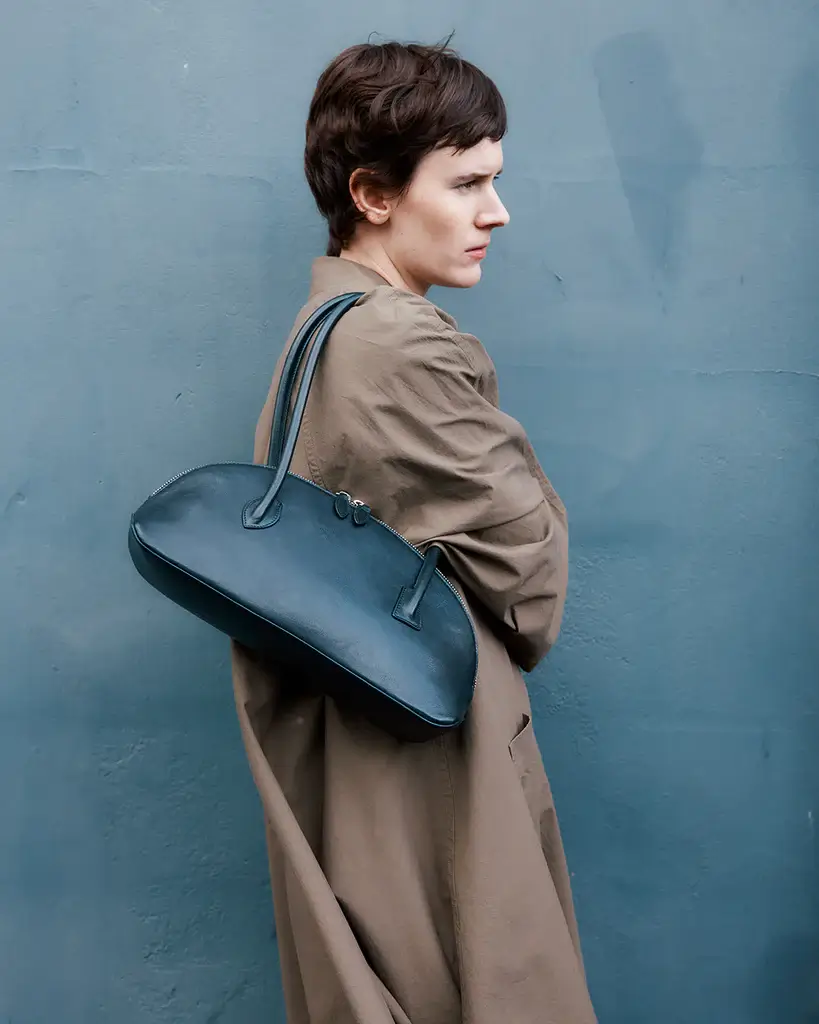 Little Liffner black EW Dome bag