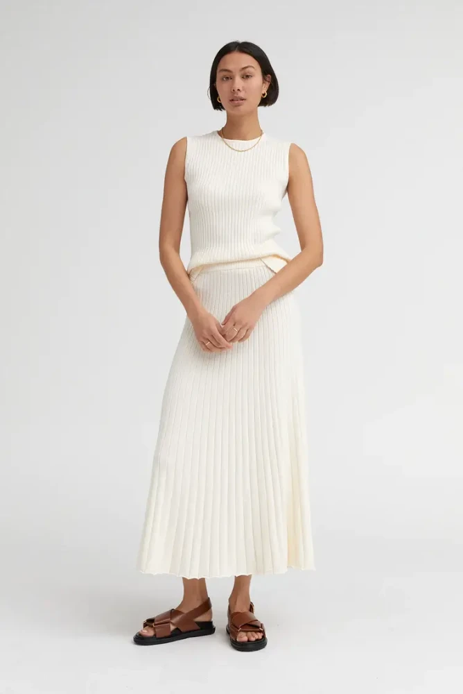 Friends with frank maxi knit skirt