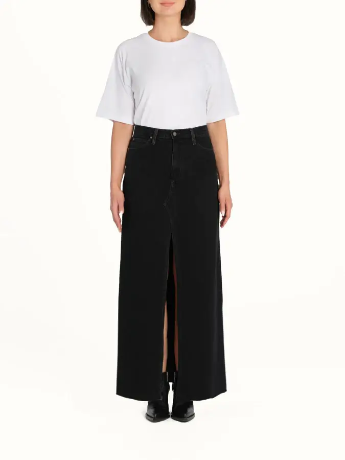 Nobody Denim denim maxi skirt