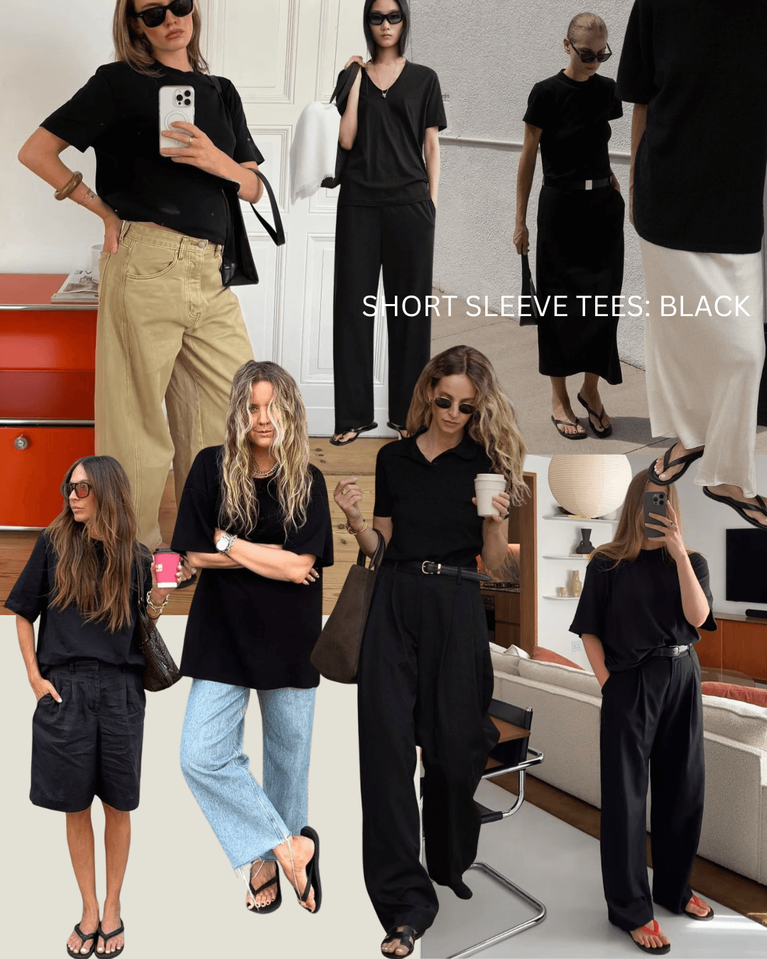 Women's chic casual outfit 