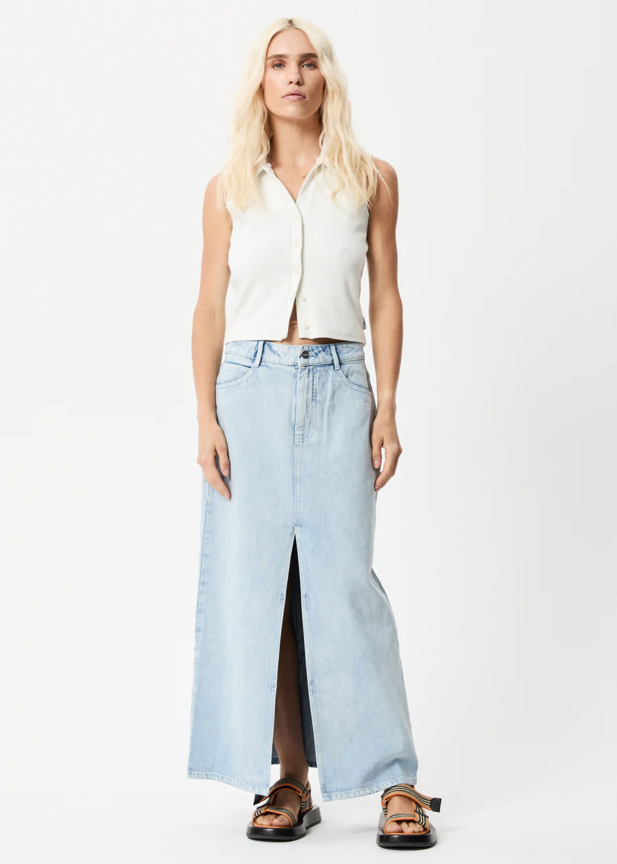Afends Denim skirt maxi