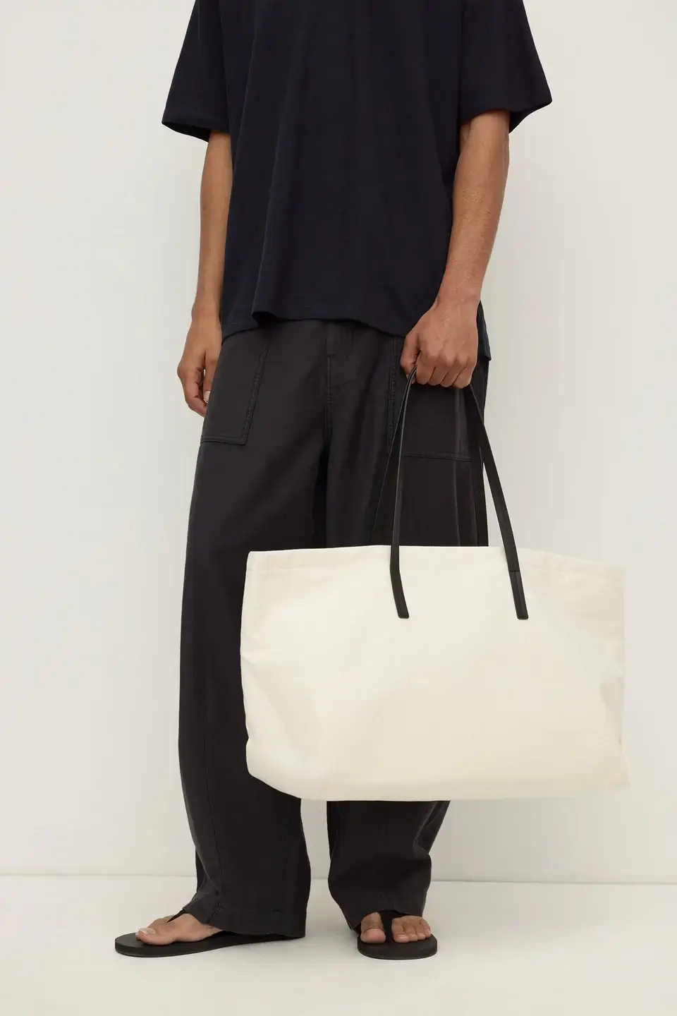Assembly Label lane canvas bag