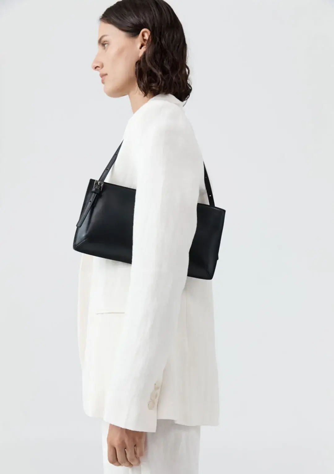 St Agni 90s Black belt bag