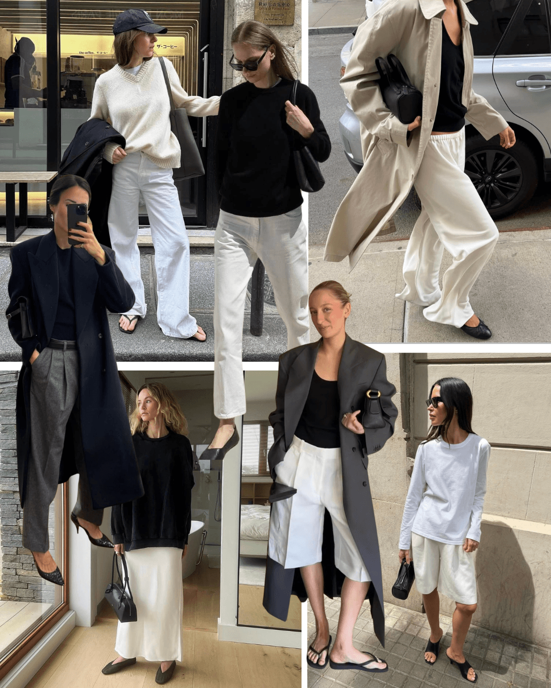 Transitional outfits