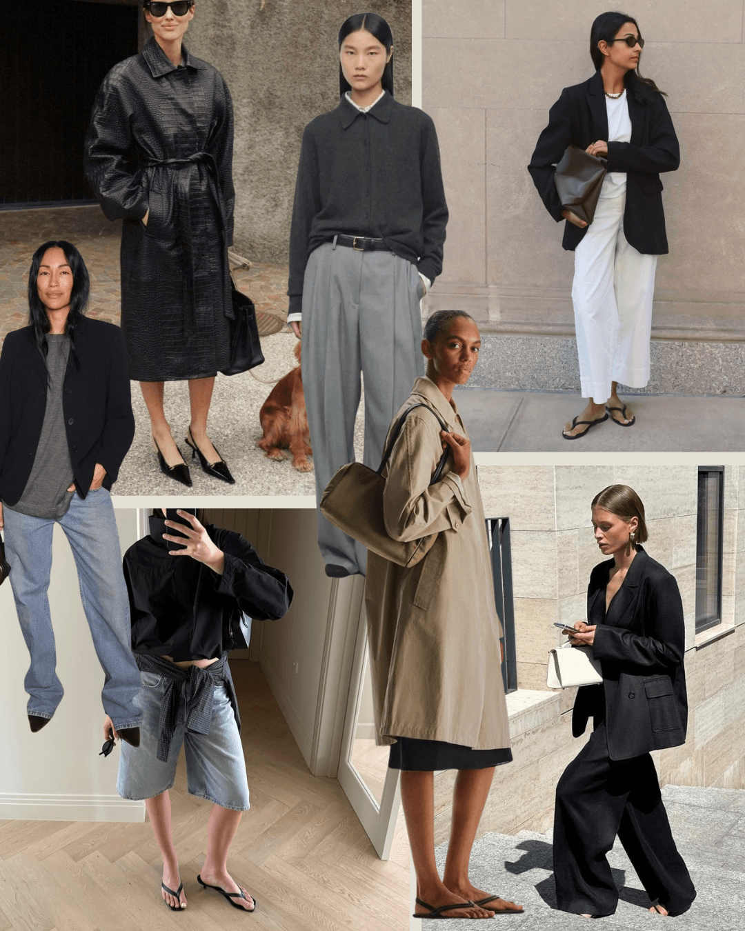 Transitional outfits