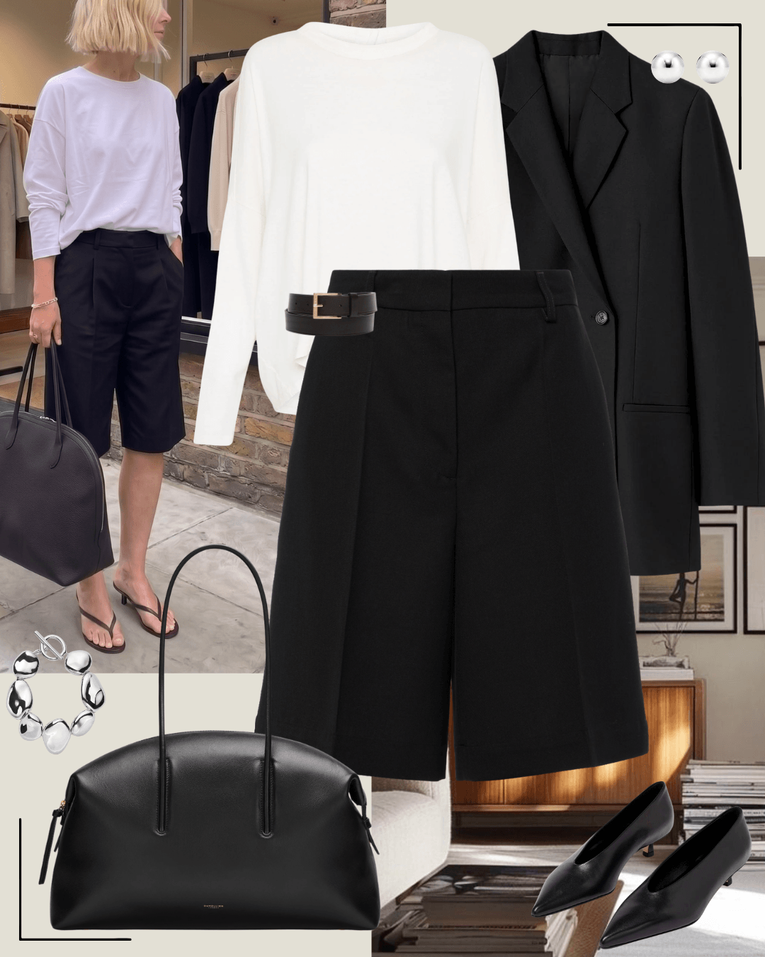 Chic casual work outfit for women