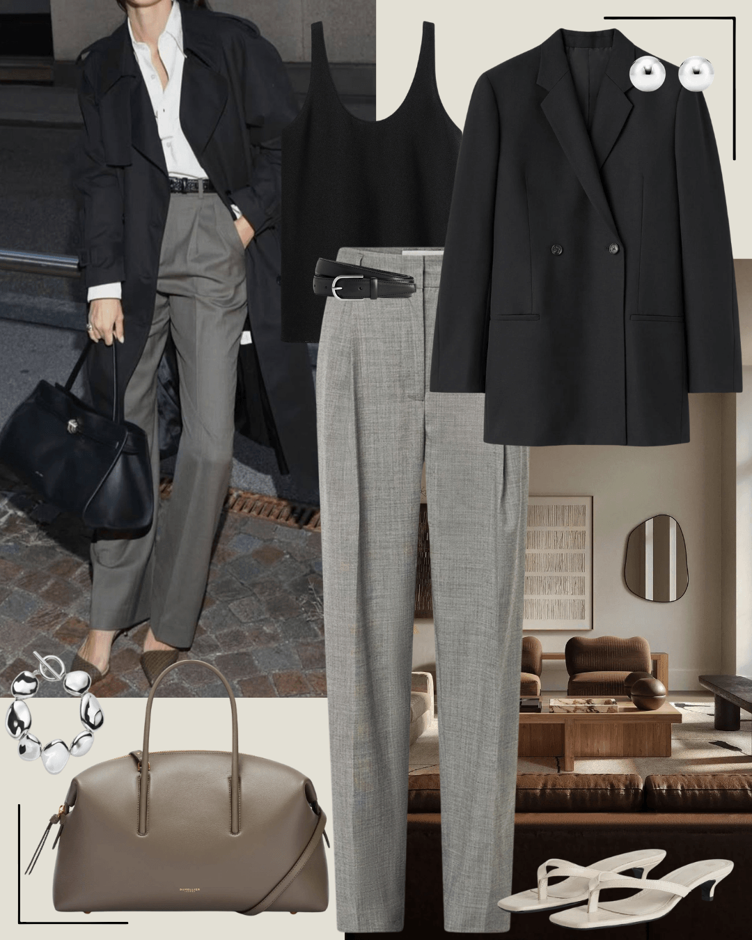 women's work outfit smart casual