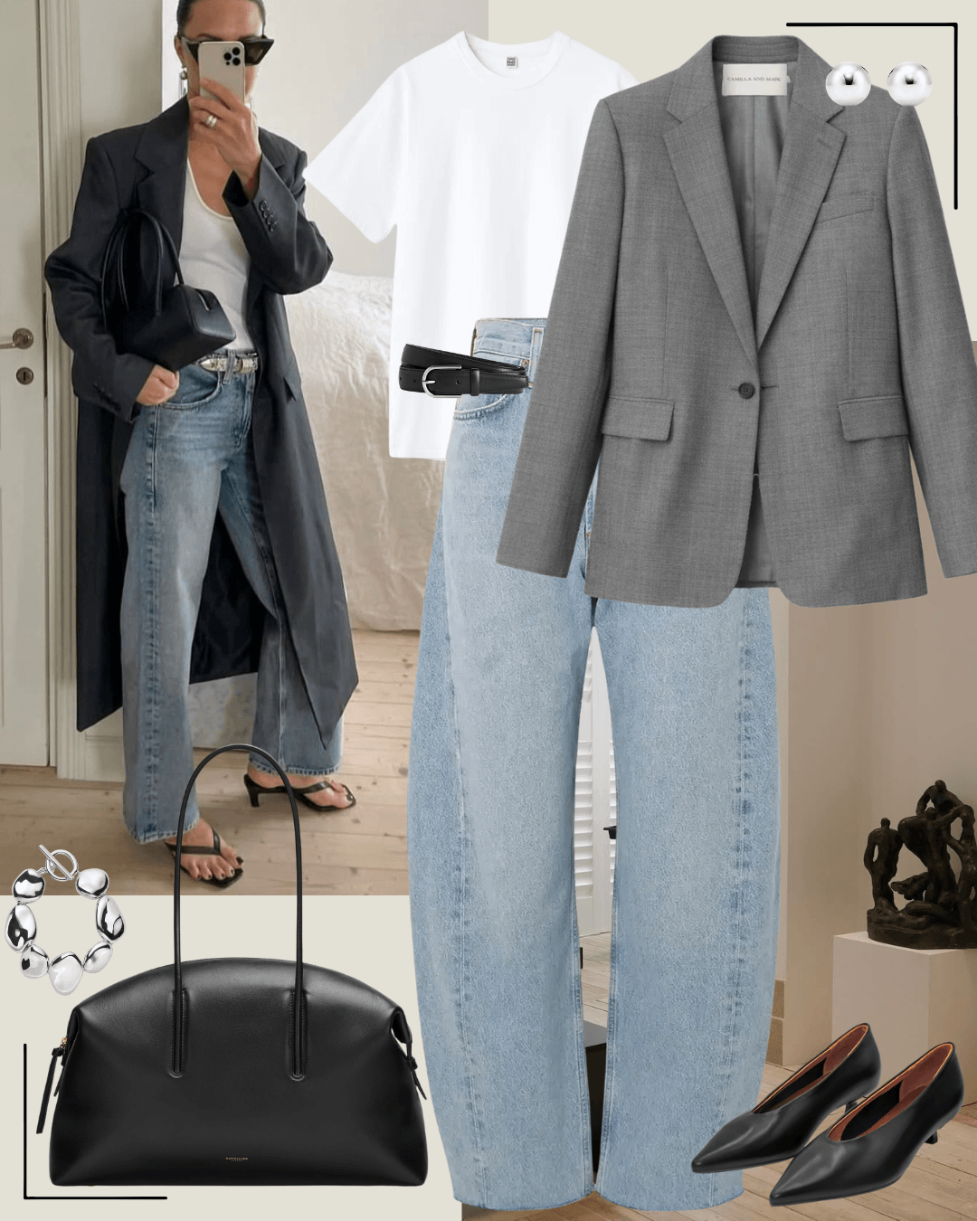 women's smart casual work outfit