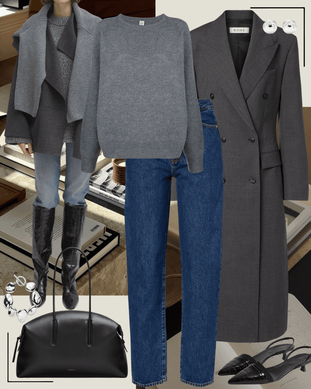 women's smart casual work outfit