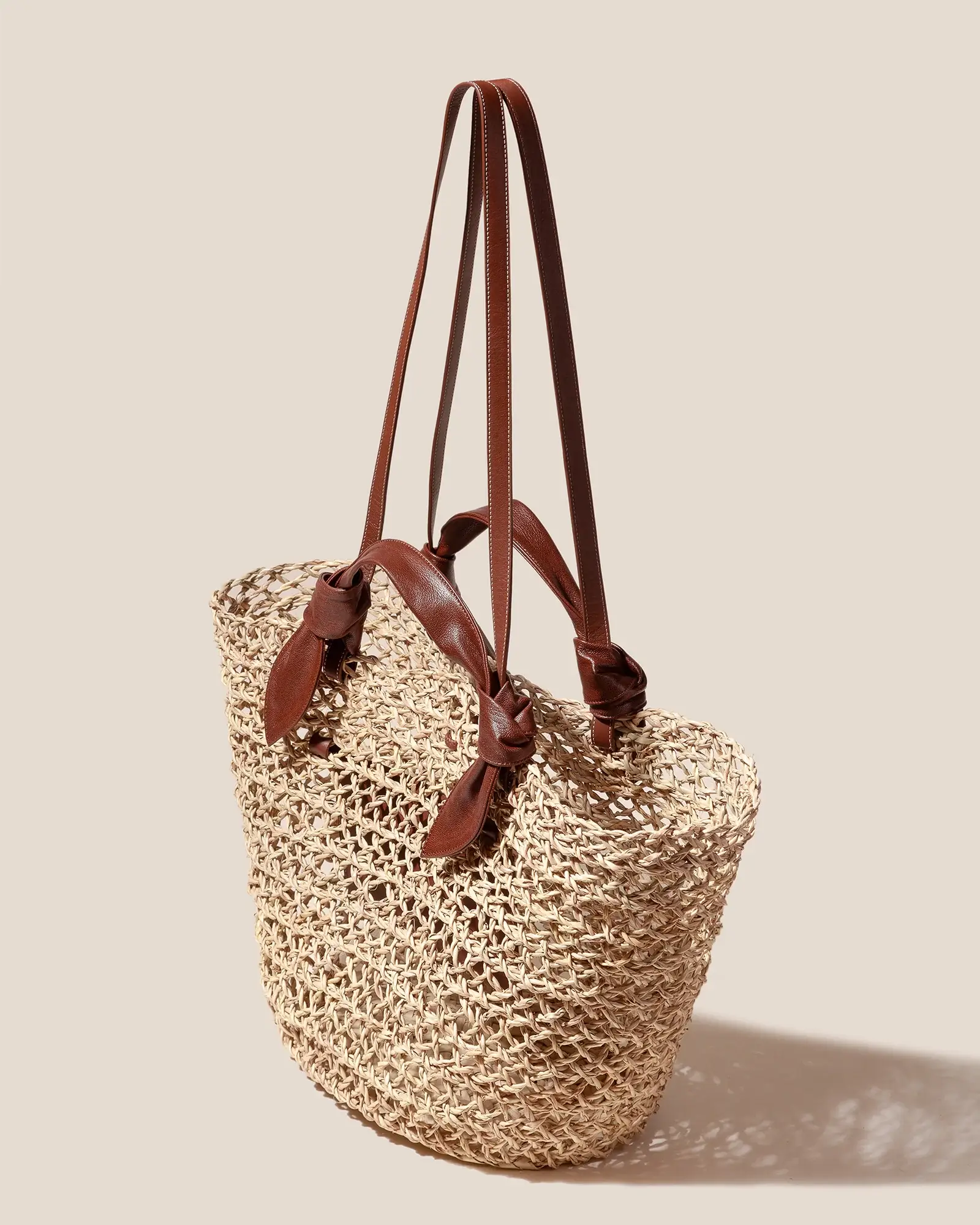 Hereu Fonol basket raffia bag
