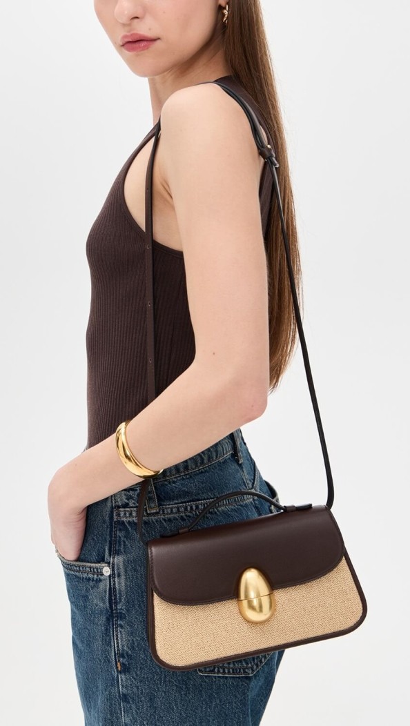Neous phoenix 1.0 raffia bag