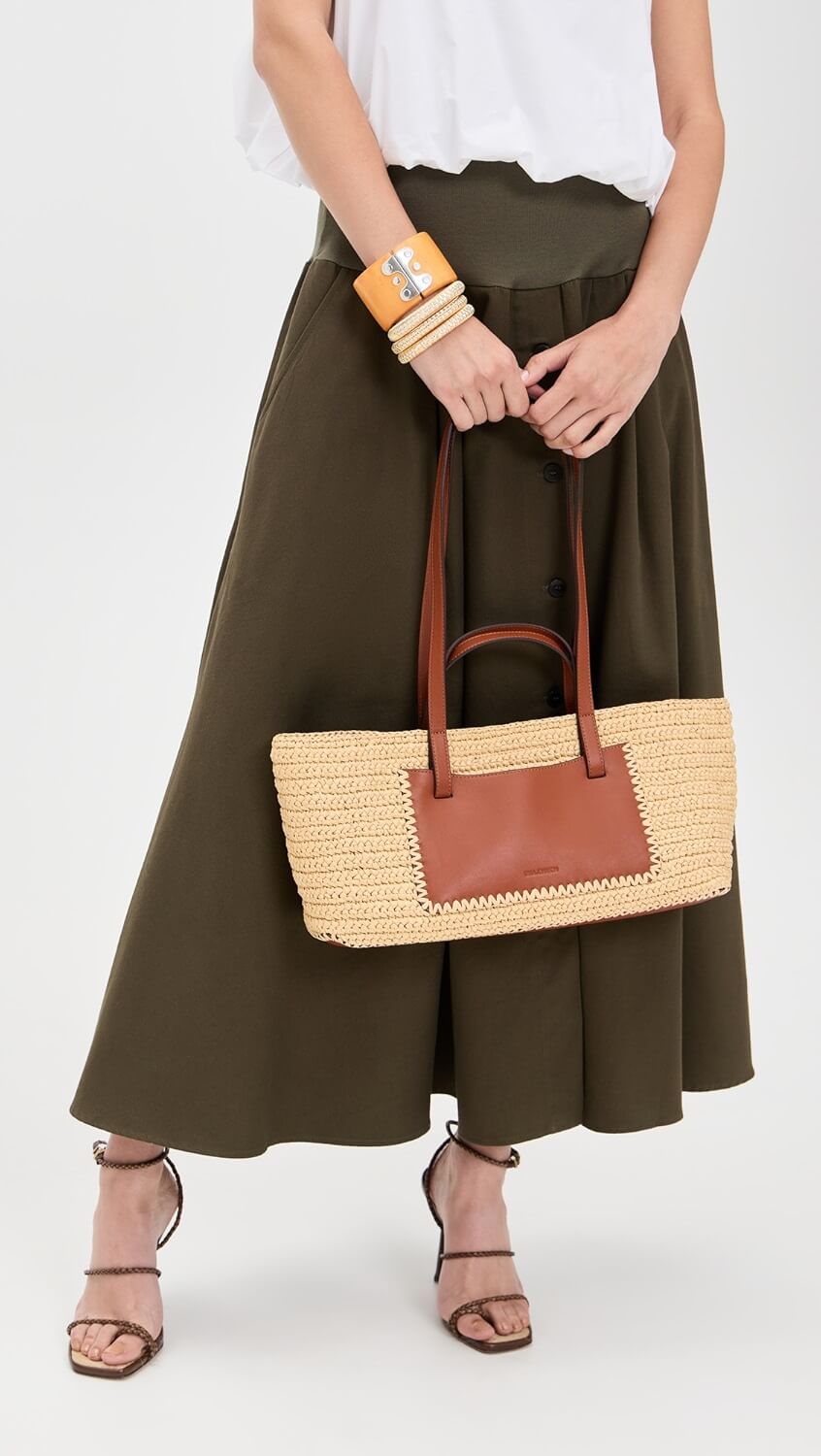 Ulla Johnson Lali raffia small tote bag